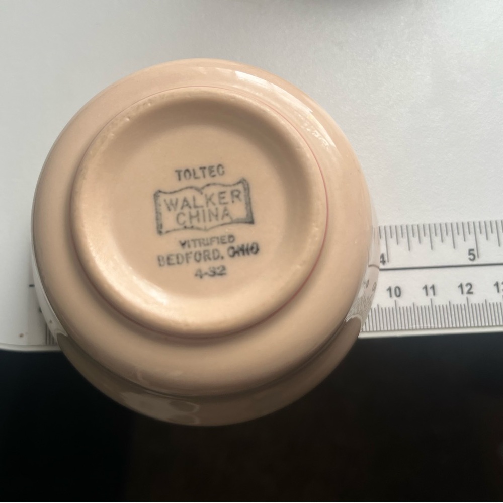 Walker China vintage small bowls, 4 - Picture 4 of 7